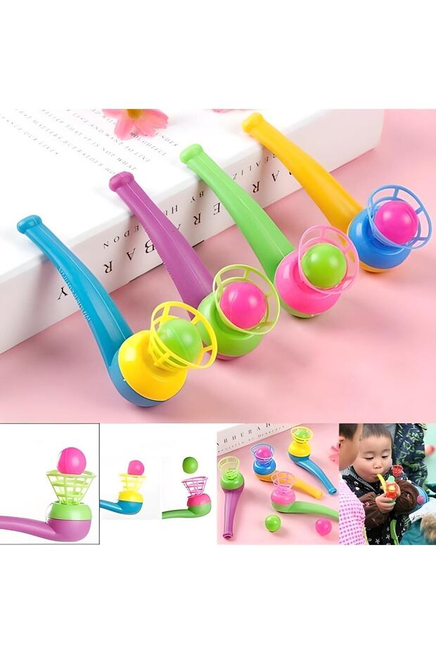 Saxophone Basket Blowing Game 5 Pieces