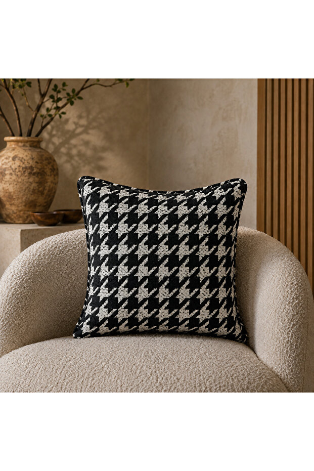 Linen Woven Transitional Exclusive Square KIRLENT CASE (Double Sided Pattern)