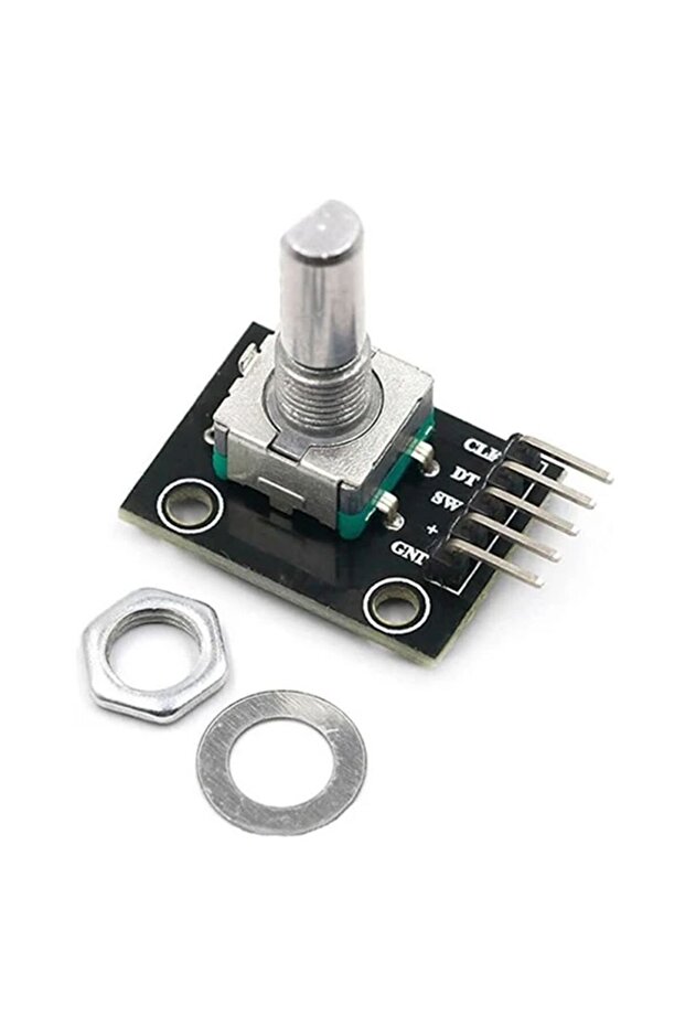 360 Derece Rotary Encoder KY-040 - 7