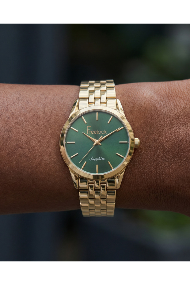 Naturelle Gold Stainless Steel Watch for Women FL.1.10533-5