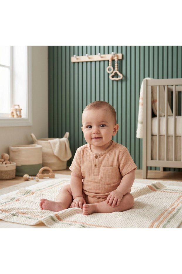 Tiffany Baby Muslin Theme Short Sleeve T-Shirt 26117