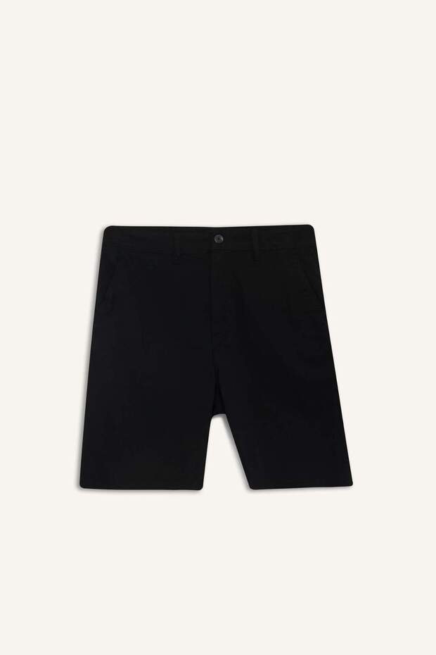 %100 Pamuk Regular Fit Bermuda Şort E1231AX25SM - 6