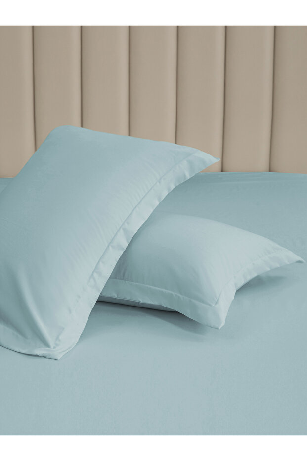 2- Piece Microfiber Pillowcase Set - 50x75 cm with Envelope Closure