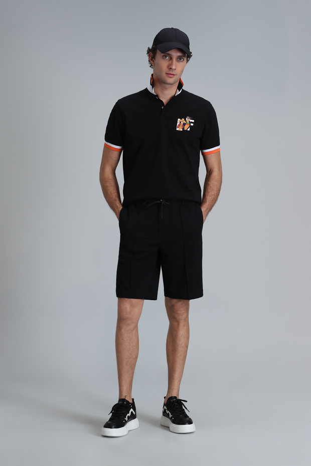 Ruby Smart Erkek Polo Tişört Siyah - 2