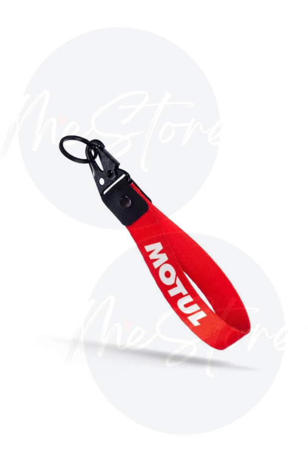 Motul Compatible Automobile Engine Keychain - Cloth Keychain
