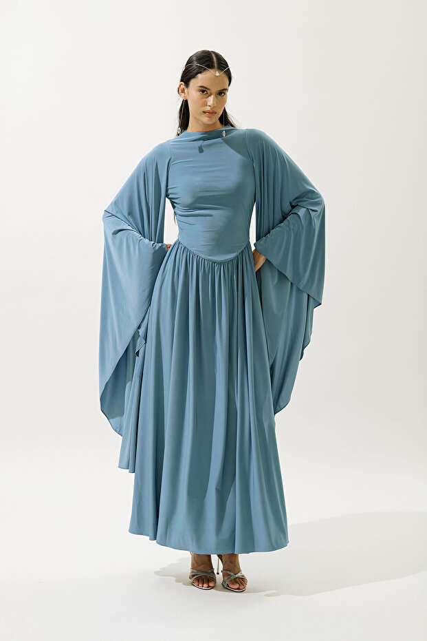 HELSA ABENDKLEID BLAU - 4