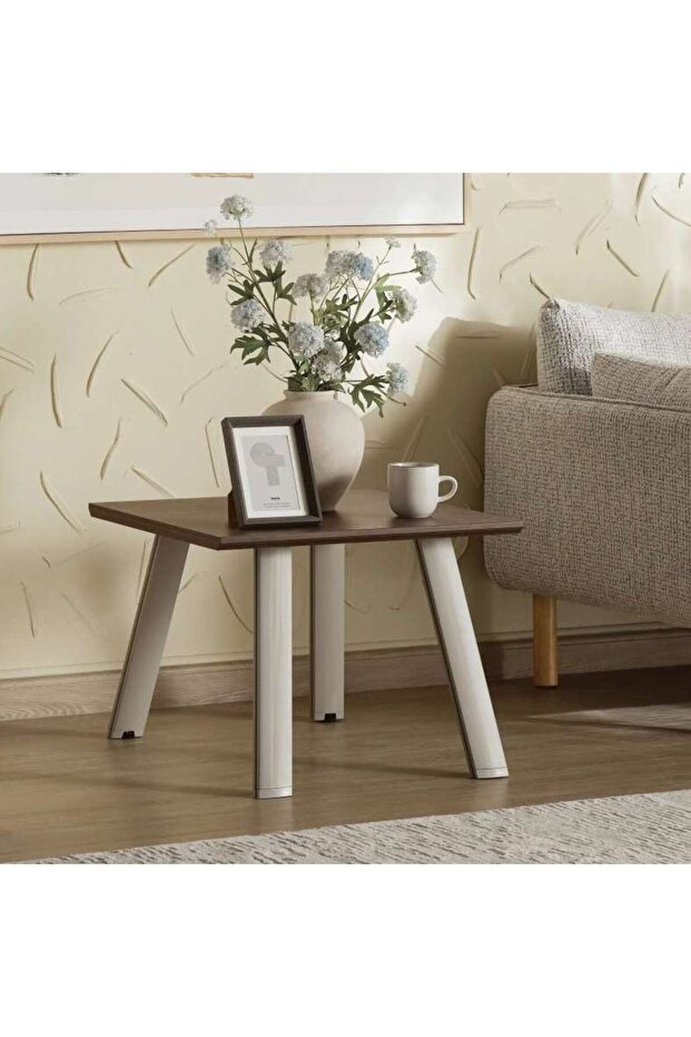 Jadiel End Table Melamine - Walnut Grey