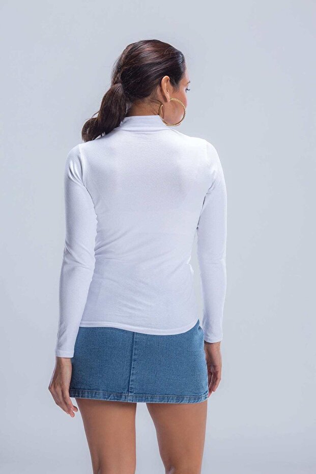 Solid Long-Sleeve Top - 4