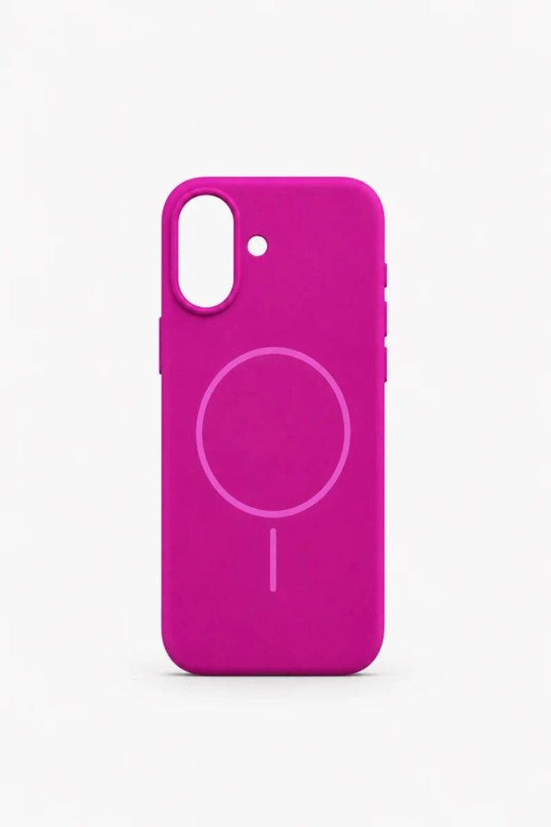 iPhone 17 Mag Core Smart Magsafe Animated Silicone Case Fuchsia
