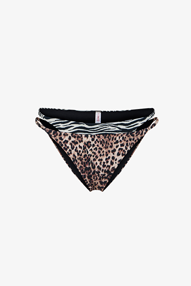 Wild Layered Side Bikini Alt - 3
