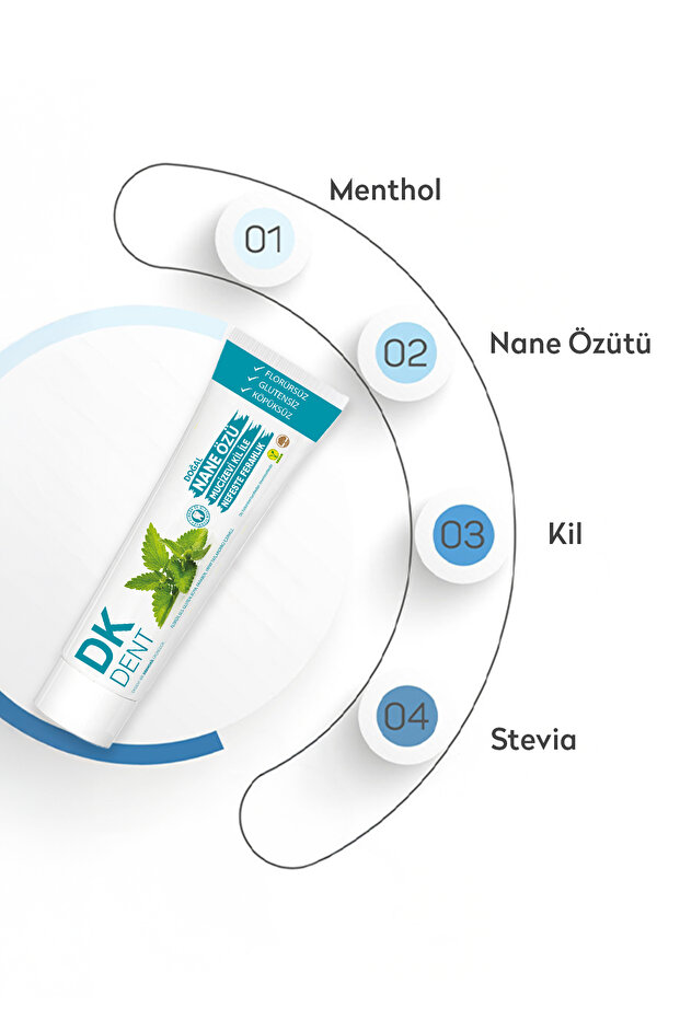 Dk Dent Naneli Diş Macunu 75 ml - 2