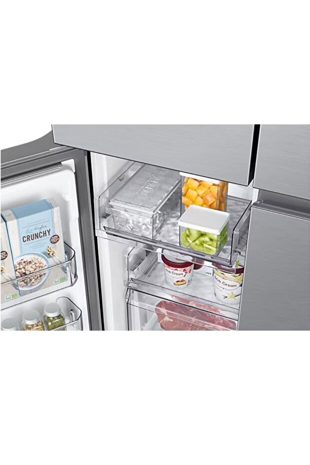 RF71DG90BESL 821 Lt Gardırop Tiği No-Frost Buzdolabı, Üçlü Soğutma, Wi-Fi - 6