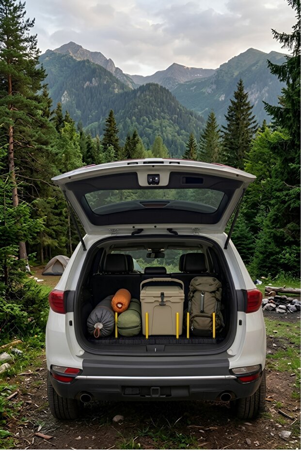 Premium Fixing and Anti-Slip Set for Car Trunk
