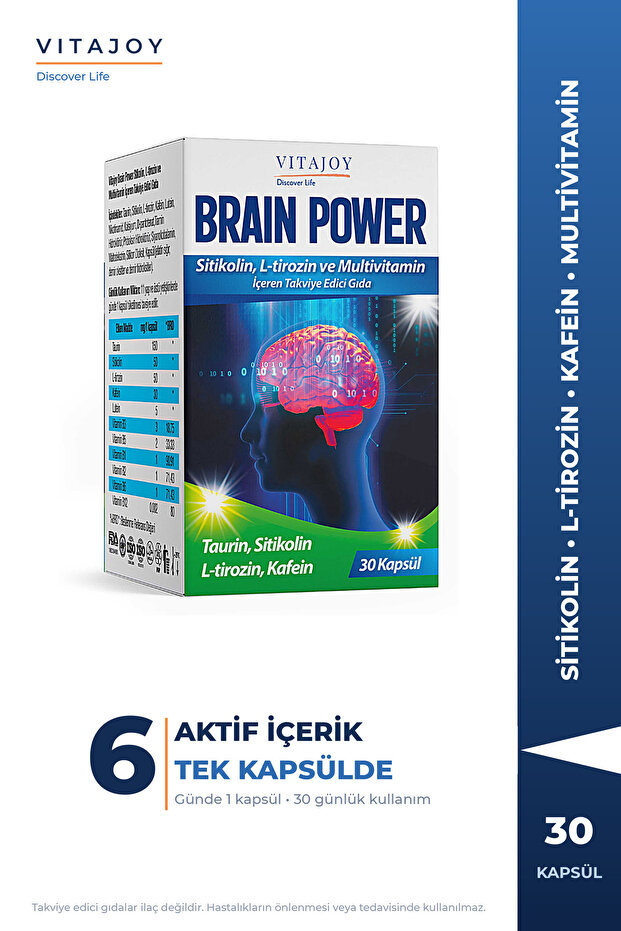 Brain Power 30 Kapsül