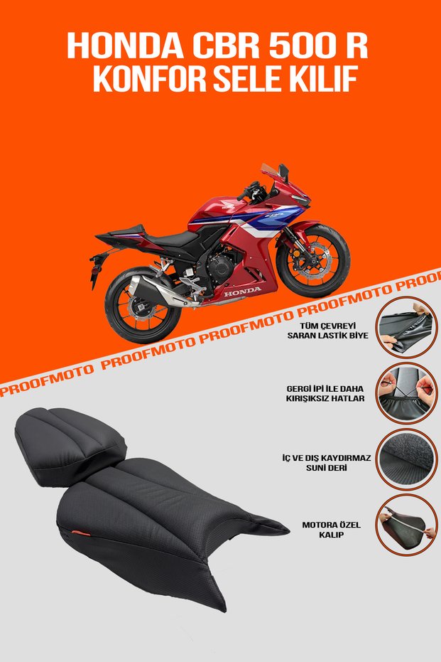 Honda Cbr 500R - Cbr500R Comfort Seat Cover