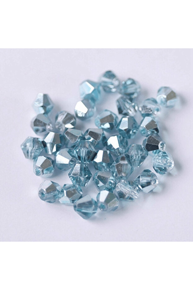 4MM 112 300pcs Exquisite 4mm Bicone Loose Glass Beads For Jewelry Making Accessories Beads & Bead As