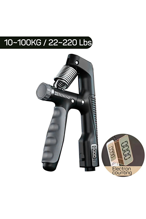 Upgraded Black Grip Strength Trainer Sport Hand Strengthener Adjustable Forearm Trainer Forearm Fing