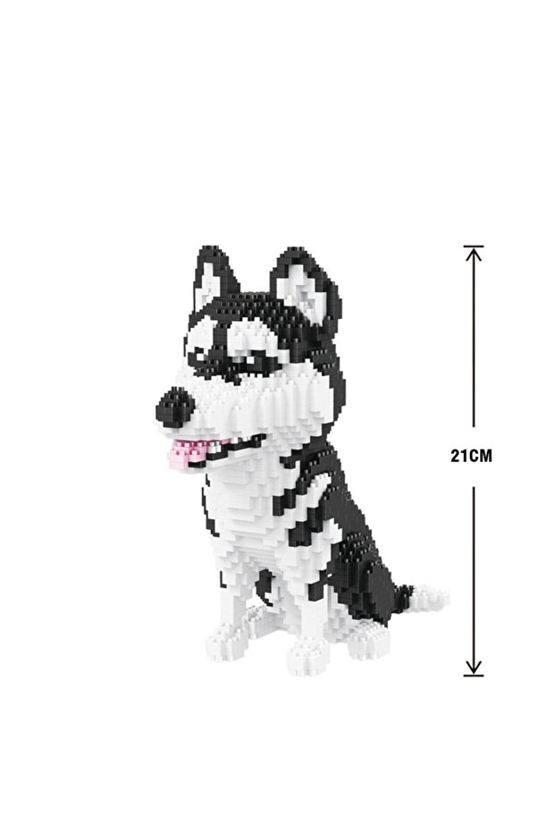 No box 16042 Micro-Particle Building Blocks for Children, Pet Dog and Cat Animal Assembly Model Orna