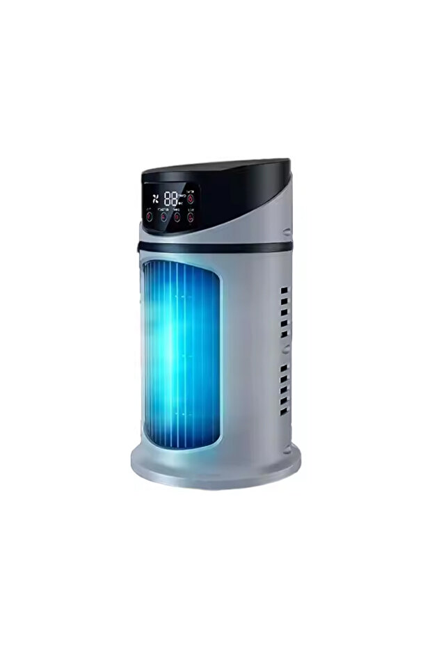 WHITE Portable Mini Conditioner Water Cooling Fan Water Cooling Conditioning Air Cooler for Office H