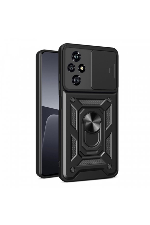 Husa pentru 200 Pro, Techsuit, CamShield, Neagra