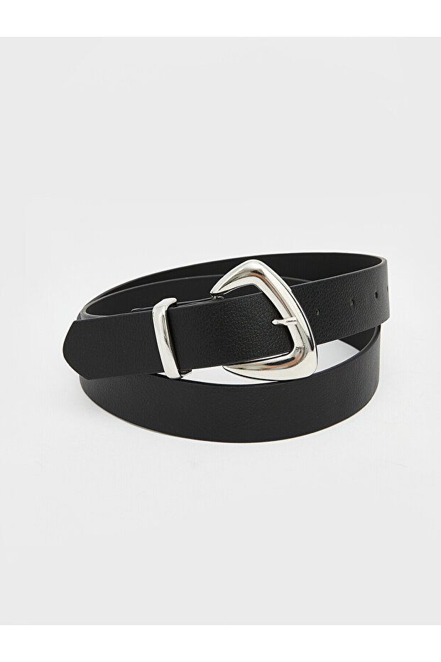 Nevavm Leather-Look Women's Belt with a Difference