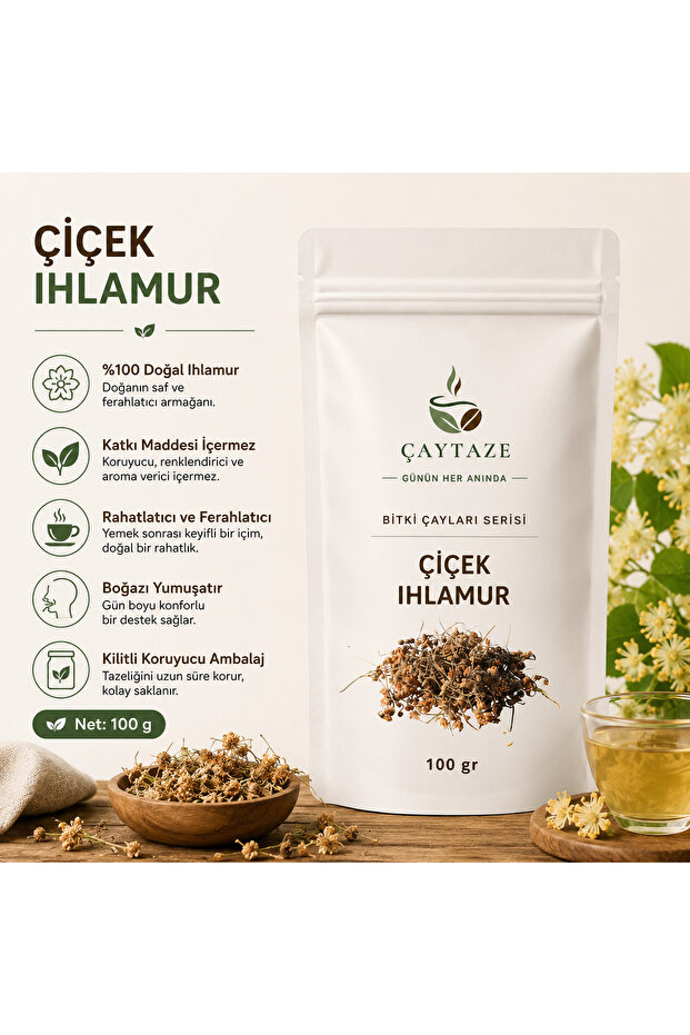 Çiçek Ihlamur 100 Gr