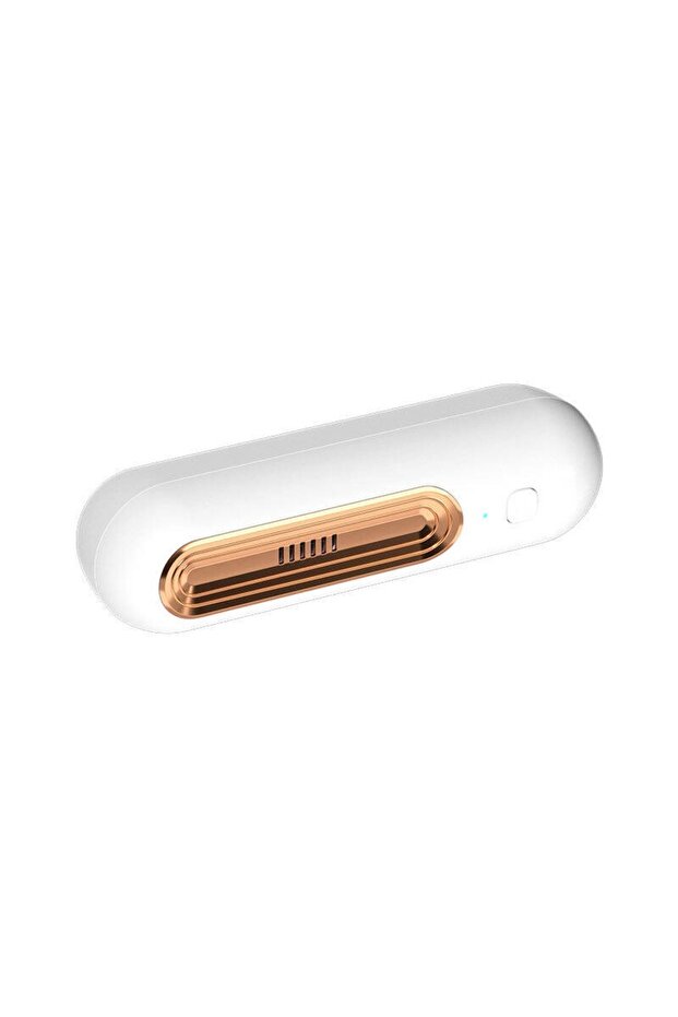 مزيل الروائح الكريهة للثلاجة من DUTRIEUX، منقي هواء أبيض اللون، يعمل بشحن USB، يطيل مدة صلاحية الطعام، يزيل الروائح الكريهة