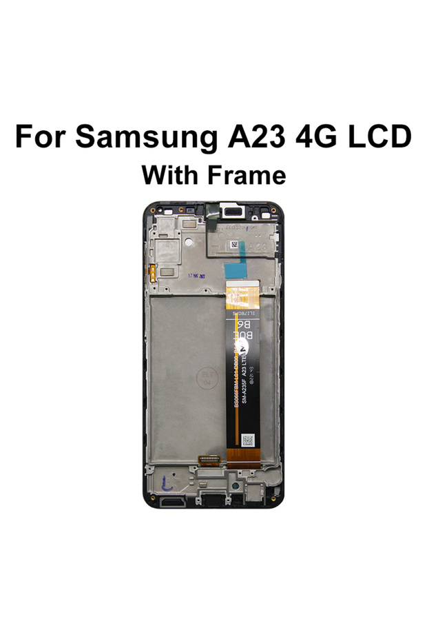 شاشة A23-4G مع إطار IPS لشاشة A23، شاشة LCD تعمل باللمس A235 SM-A235F، شاشة A23 5G A236