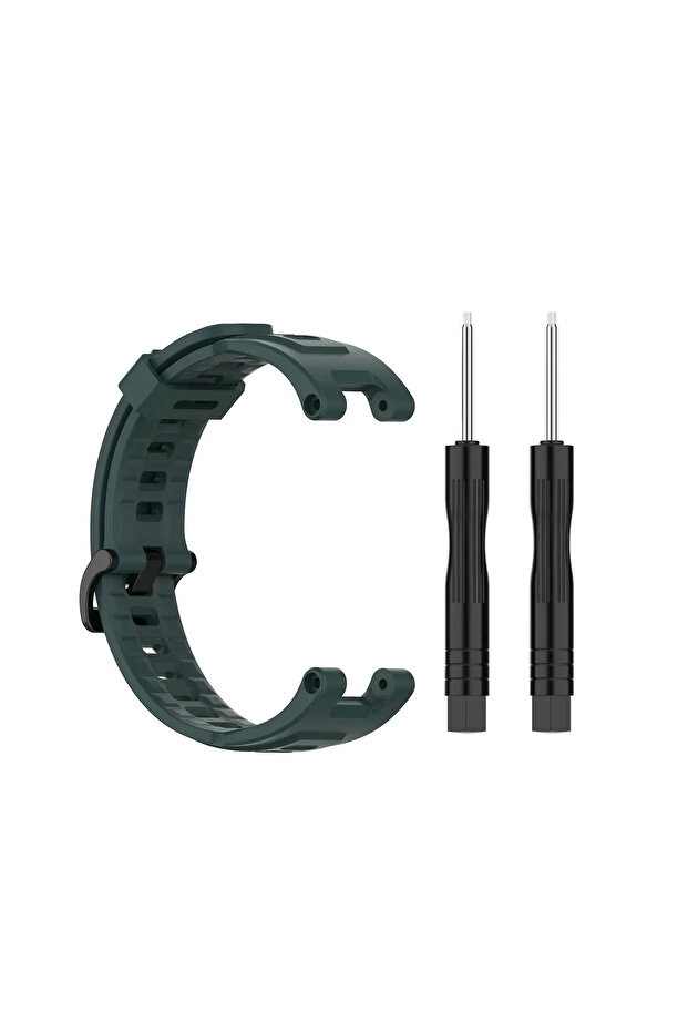 Amazfit T-Rex Dark Green Replacement Strap For T-Rex Strap Silicone Watchband For T-Rex/T-Rex Pro