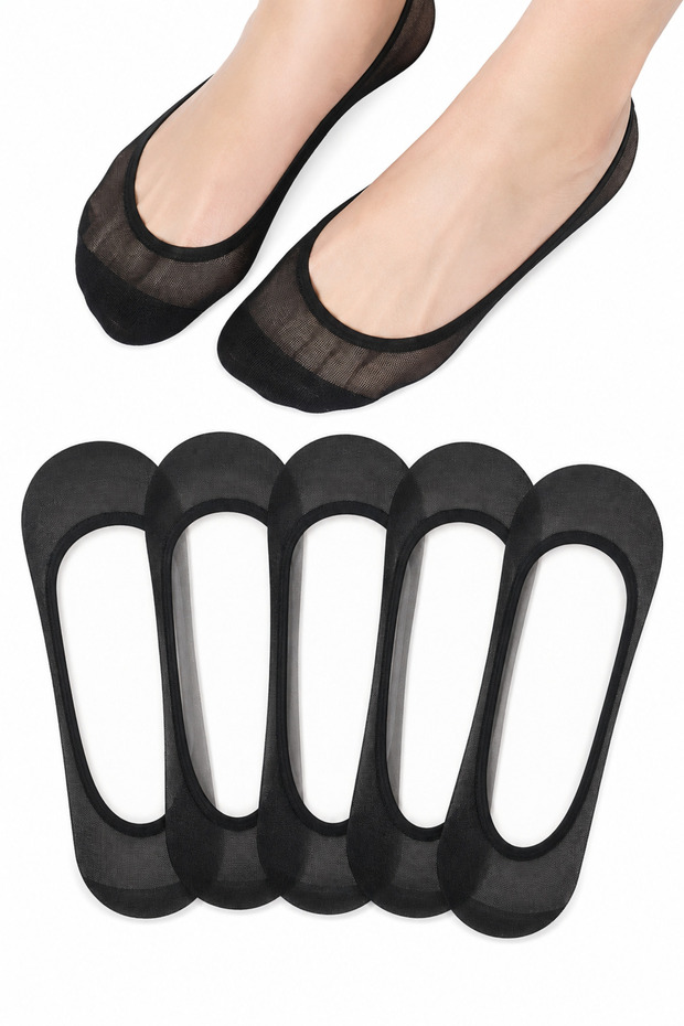 Women's Seamless Ballerina Socks 6-Pack – Invisible Thin Summer Casual Socks