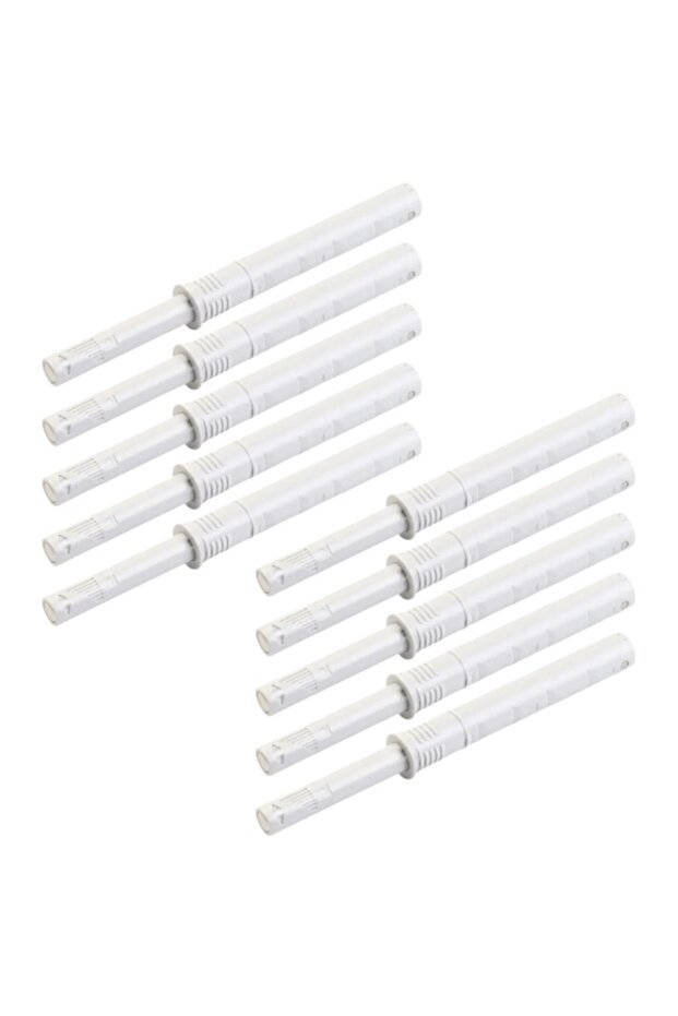 10pcs-White 10Pcs Hidden Soft Quiet Close Closer Concealed Cabinet Rebounder Kitchen Cupboard Damper