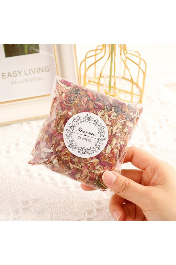 40g Rose Flower Petal 100% Natural Wedding Confetti Dried Flower Biodegradable Bridal Shower Valenti