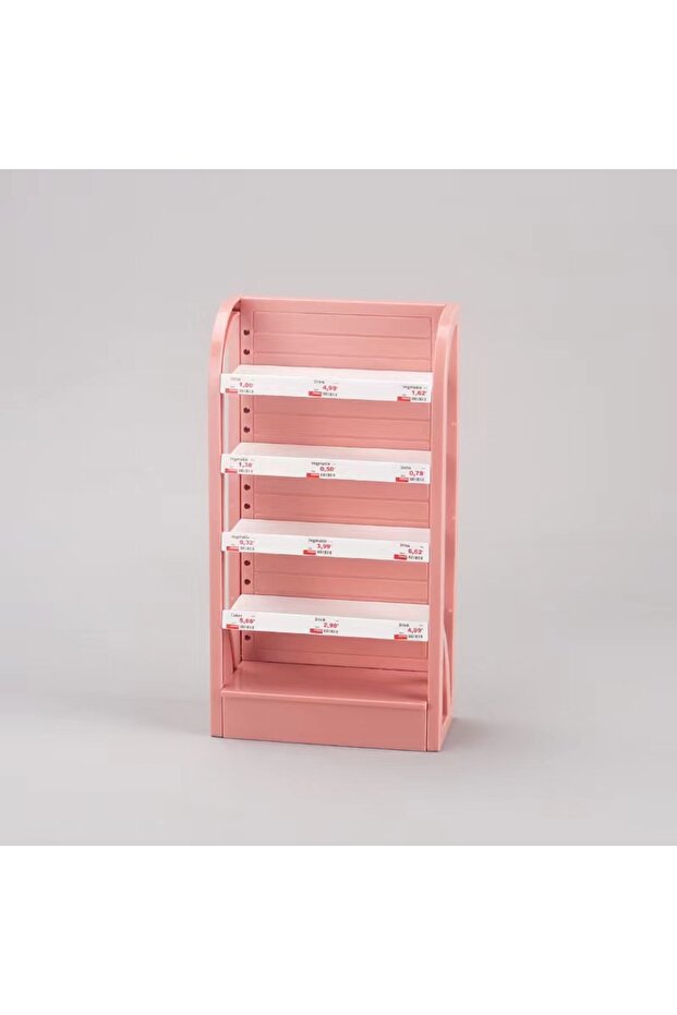 Arc rack-E 1:12 Miniature Store Display Shelf Dollhouse Furniture Mini Food Simulation Play House Sc