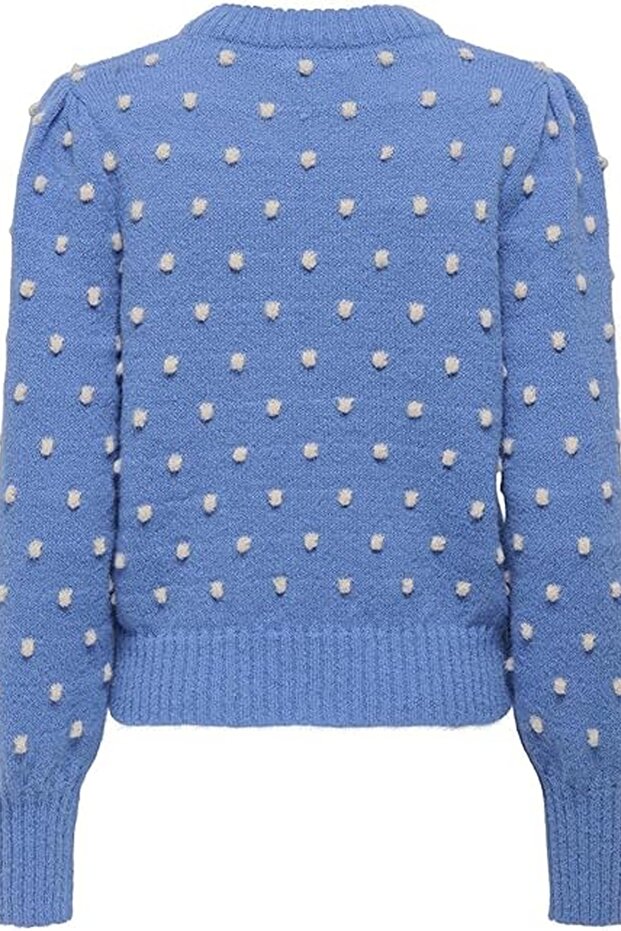 Women's / Girls' Jdysigrid Life L/S on Puff Pull Knt Blue Jdysigrid 15304813 - 2