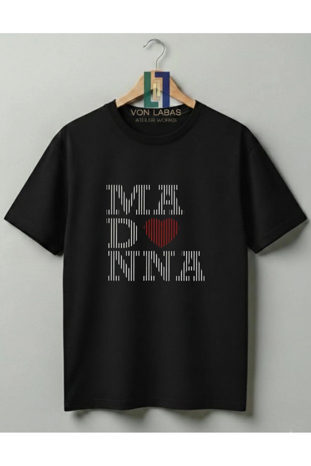 Unisex Cotton Premium Madonna Design T-Shirt