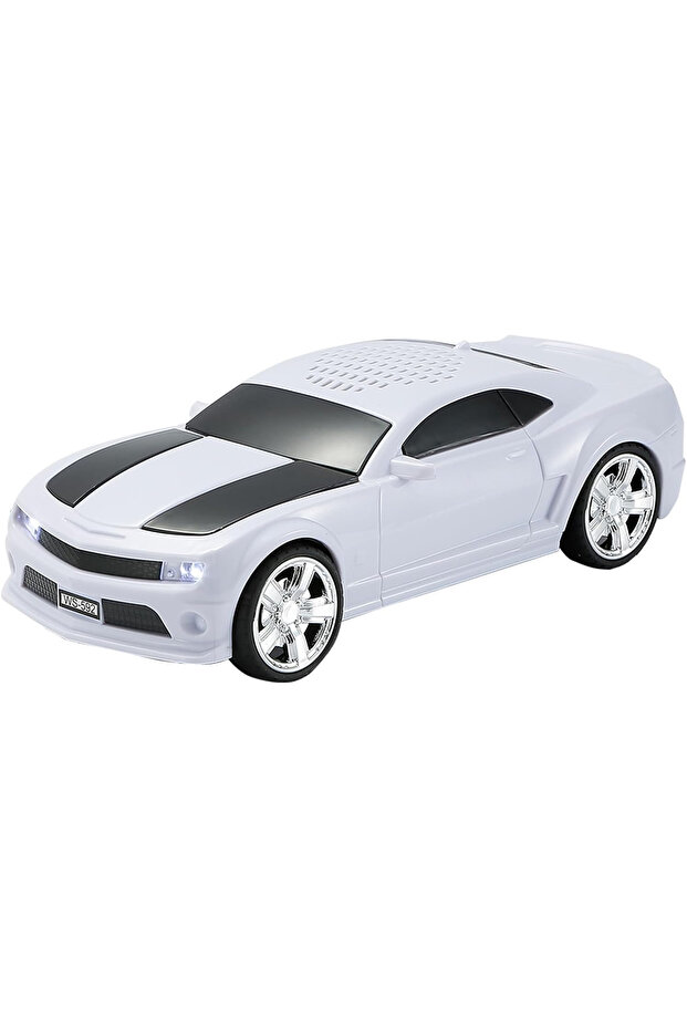 WS-592 Wireless Car Shape Bluetooth Speaker with FM Radio, TF Card, USB Support – 5W Portable Rechargeable Music Speaker