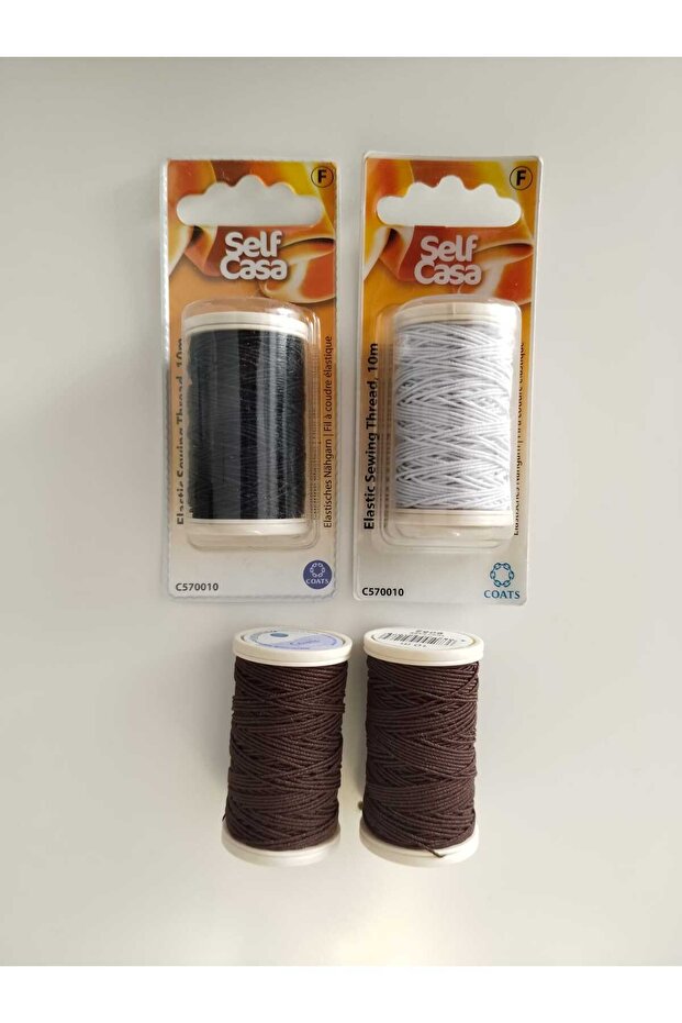 10m Elastic Sewing Thread Set