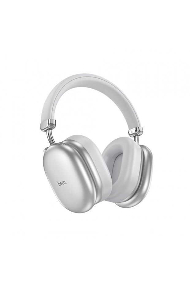Handsfree Bluetooth HOCO W35 Max, A2DP, ANC, Argintiu - 1