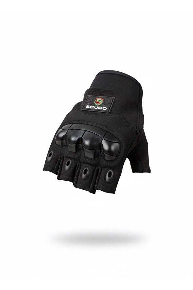 Strike 1 Air Short Finger Summer Motorcycle Gloves - Ce En 13594:2015 Certified