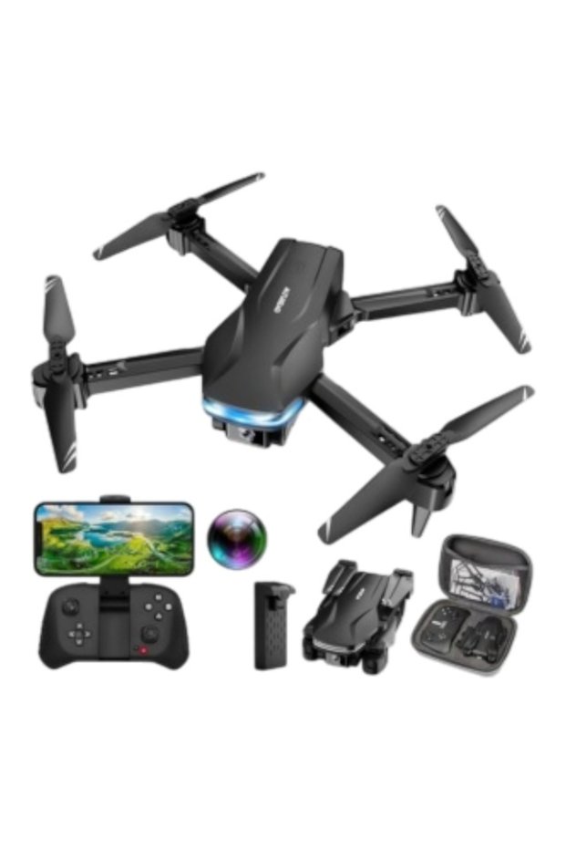 Foldable drone with dual HD camera