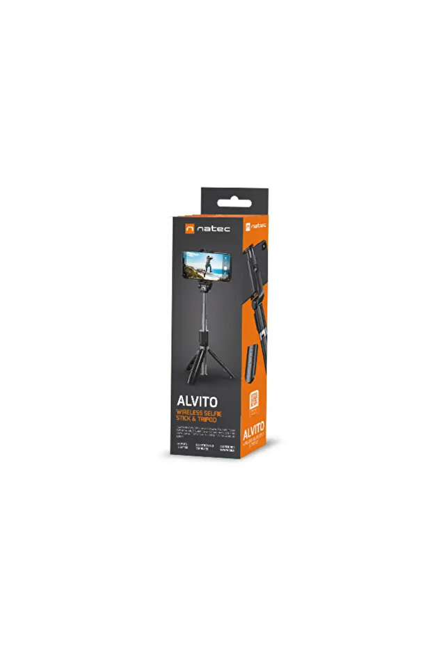 Selfie Stick NST-1653 Negru (1 bucată) - 8
