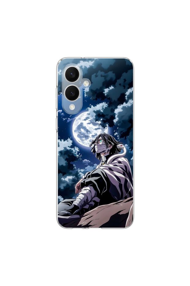 Samsung Galaxy S25 Edge Compatible Anime 4/4 Design Transparent Case