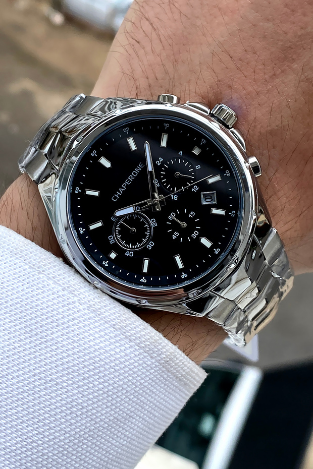 Gift for Lover, Original Men's Wristwatch with Special Box, 2 Years Warranty