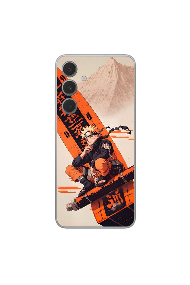 Samsung Galaxy S25 Fe Compatible Anime 9/1 Design Transparent Case
