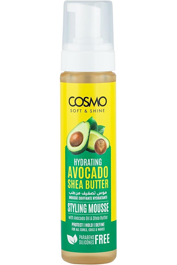 Cosmo Soft & Shine Hydrating Styling Mousse - 250ml