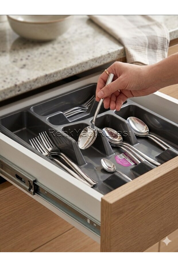 Colorful Drawer Cutlery Holder