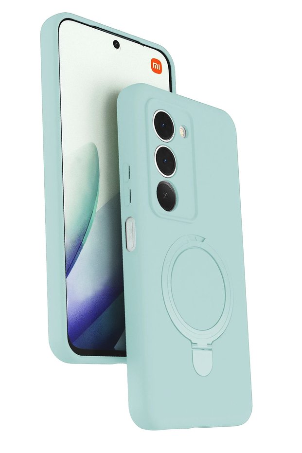 Zengemtx New Redmi 15 4g Regal Cover with Magsafe Stand - (125406) Aqua Green