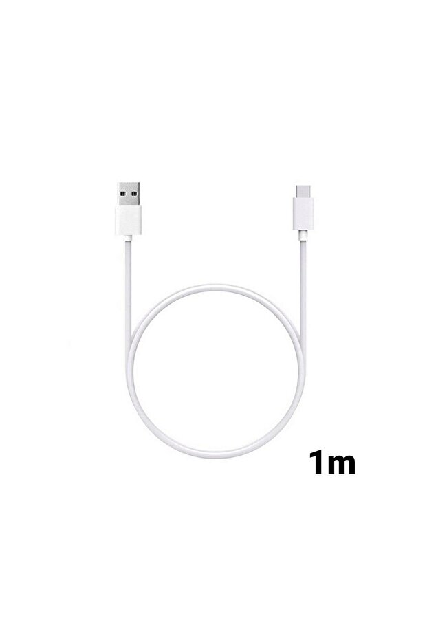 Cablu Type-C Procell USB Alb 1m - 1