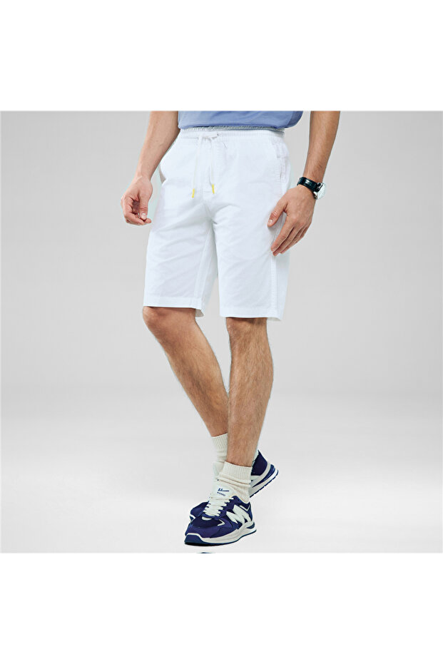 Men’s Slim Lightweight Twill Bermuda Shorts