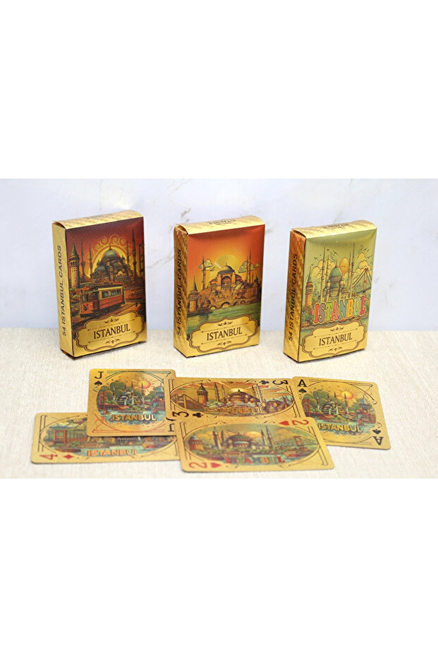 Istanbul Themed Playing Card Alk4351